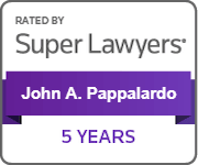 Rated by Super Lawyers John A.Pappalardo 5 Years
